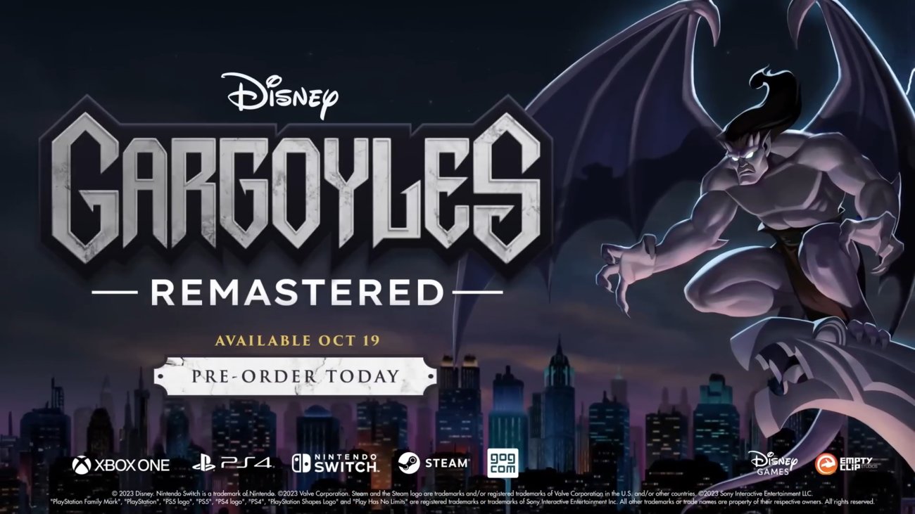 Gargoyles Remastered – Ankündigungs-Trailer Englisch