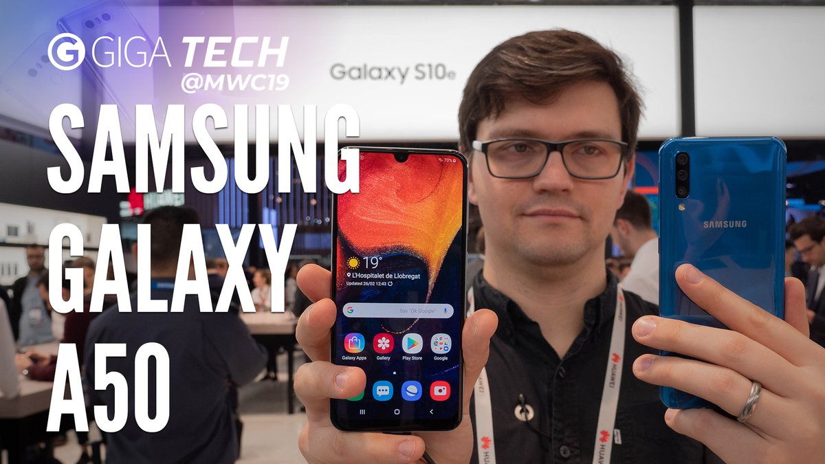 Samsung Galaxy A50 Hands-On: Galaxy S10 Plus für Vernünftige Samsung Galaxy A50 Hands-On: Galaxy S10 Plus für Vernünftige
