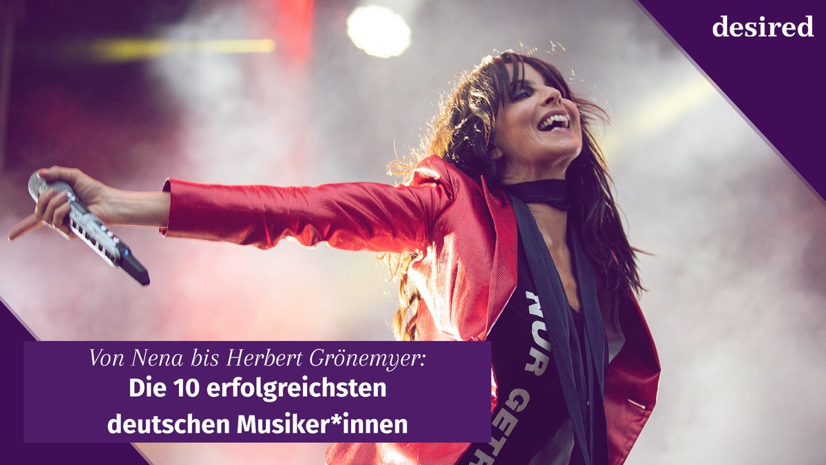 Die 10 erfolgreichsten deutschen Musiker*innen Die 10 erfolgreichsten deutschen Musiker*innen