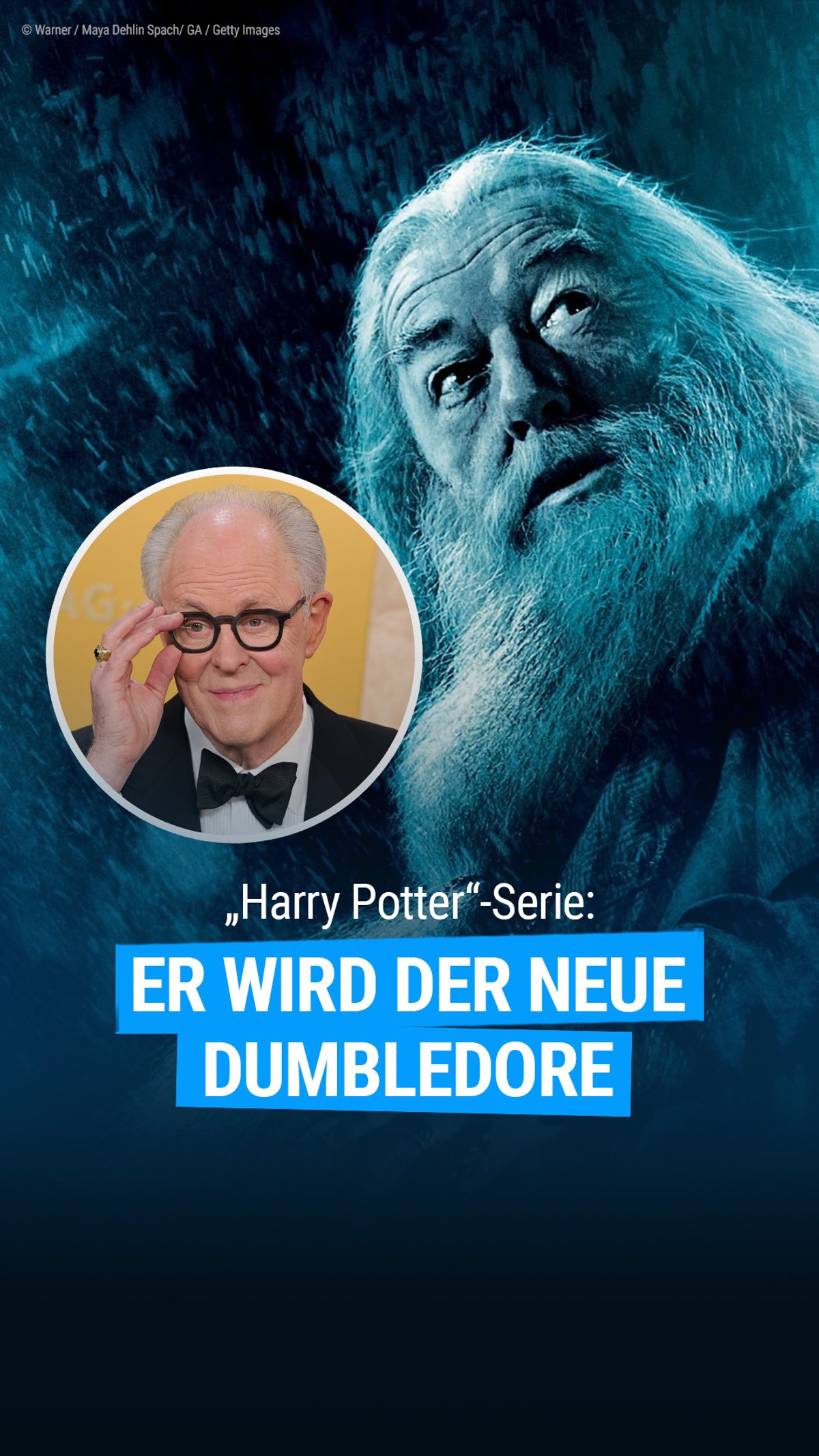Er wird der neue Dumbledore in „Harry Potter“!