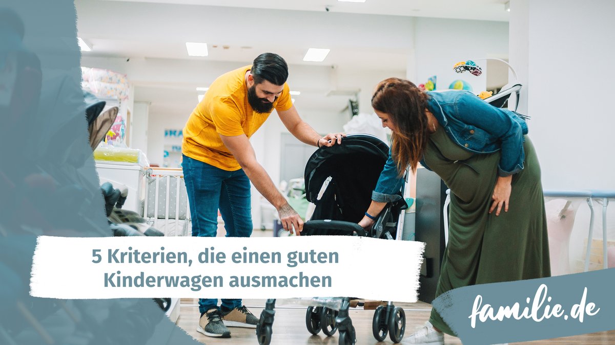 5 Kriterien, die einen guten Kinderwagen ausmachen
