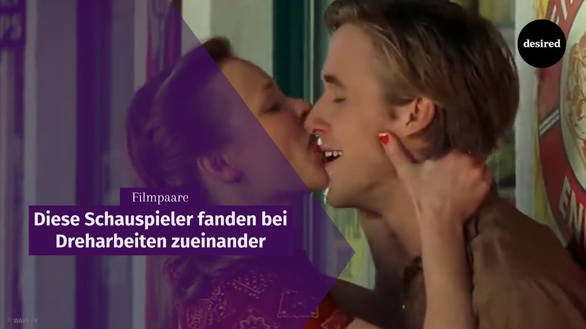 Diese Schauspieler fanden bei Dreharbeiten zueinander Diese Schauspieler fanden bei Dreharbeiten zueinander