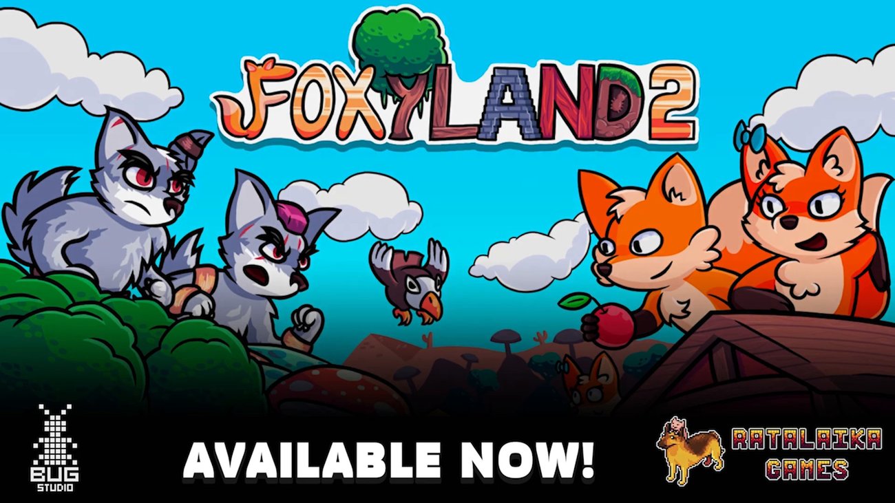 FoxyLand 2: Launch-Trailer