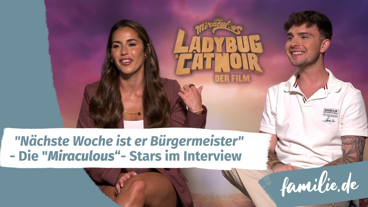 "Nächste Woche ist er Bürgermeister" - Sarah Engels & Mike Singer im "Miraculous-Interview