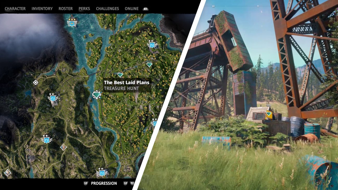 Far Cry New Dawn: Schatzsuche "Ja, mach nur einen Plan!" - Fundort und Lösung