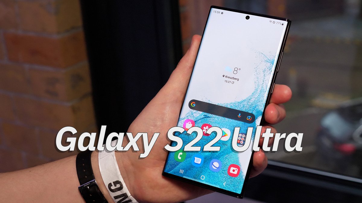 Samsung Galaxy S22 Ultra im Hands-On Samsung Galaxy S22 Ultra im Hands-On