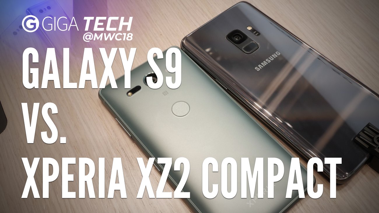 Samsung Galaxy S9 vs Sony Xperia XZ2 Compact
