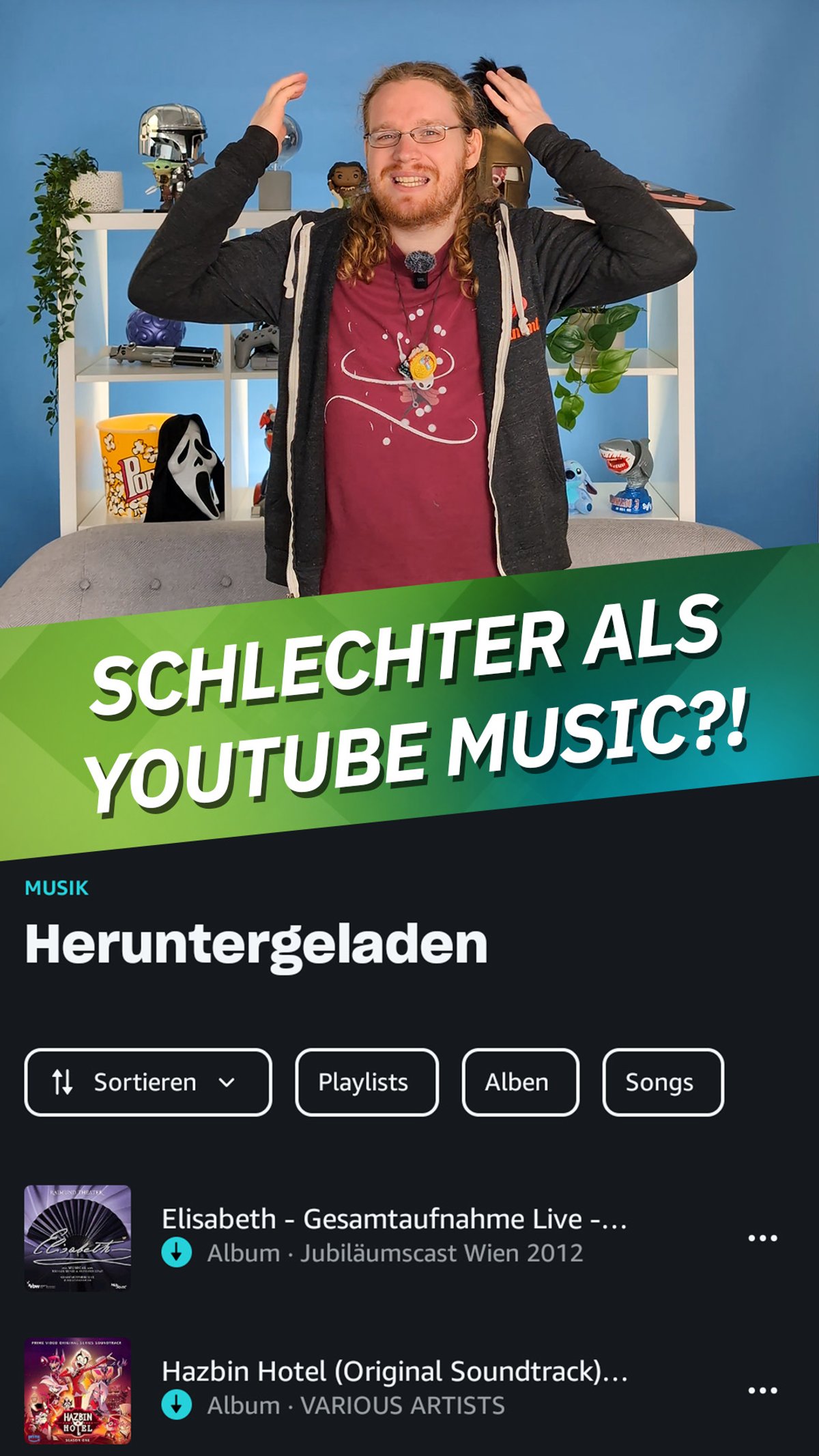 Amazon Music: YouTube Music in schlechter