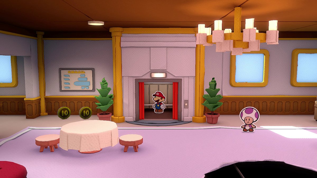 Paper Mario: The Origami King | Fundorte aller Toads - Level: MS Peach
