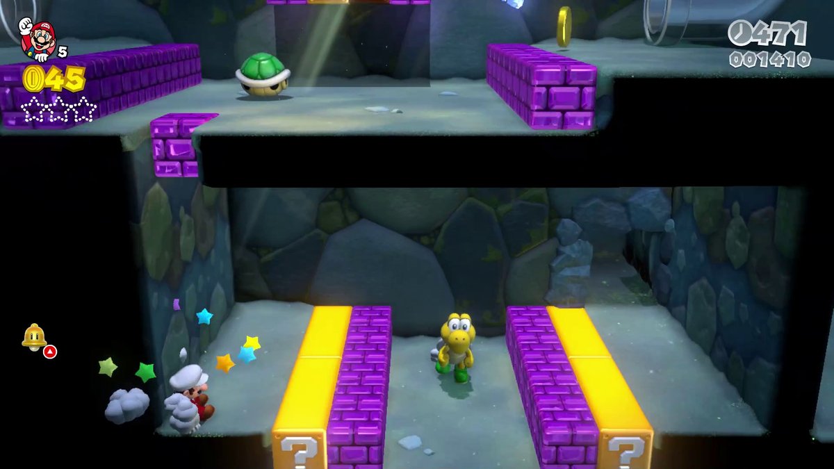 Super Mario 3D World | Welt 1-2 (Alle Sterne & Stempel-Fundort)