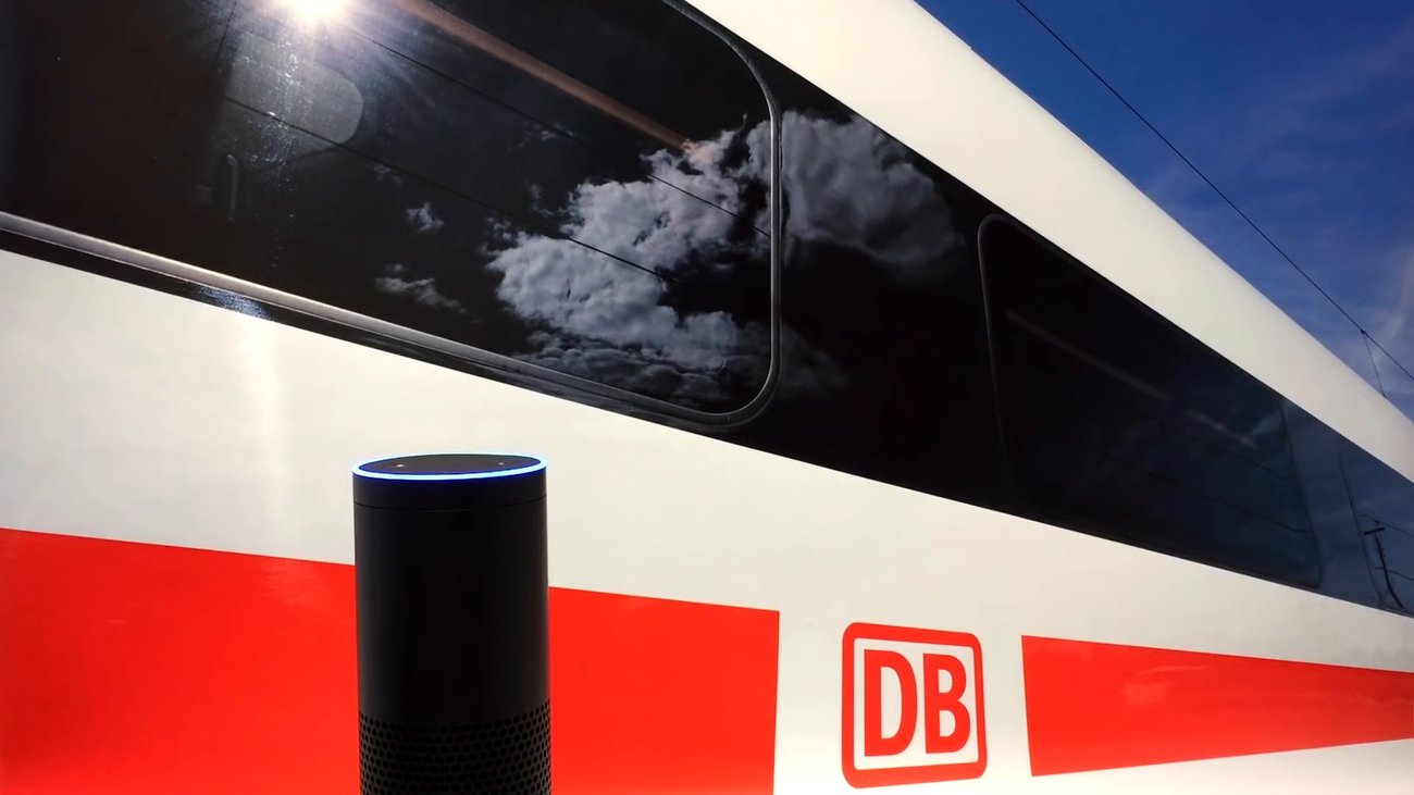 Deutsche Bahn – Mit Amazon Alexa noch schneller zum Zug kommen