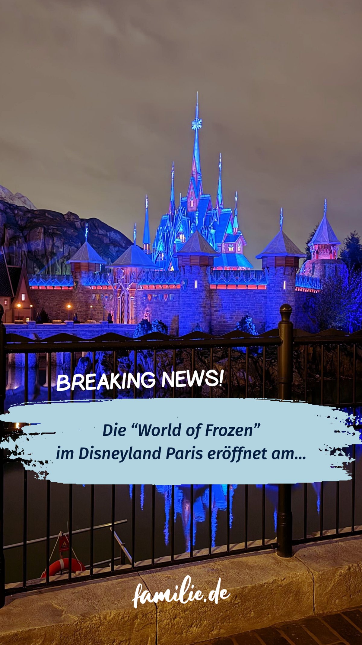 Breaking News: World of Frozen eröffnet am 29. März 2026