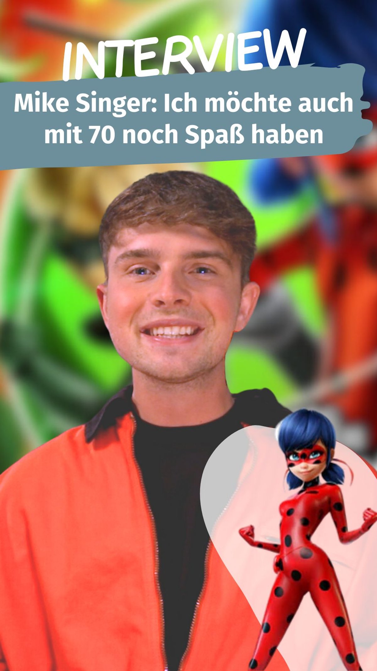 Mike Singer: Ich möchte auch mit 70 noch Spaß habe Mike Singer: Ich möchte auch mit 70 noch Spaß habe