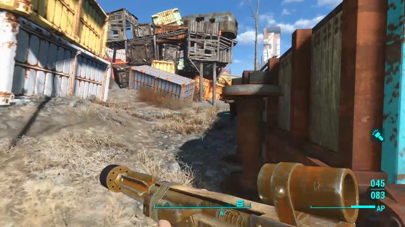 Fallout 4: Fundort des Gleisgewehrs