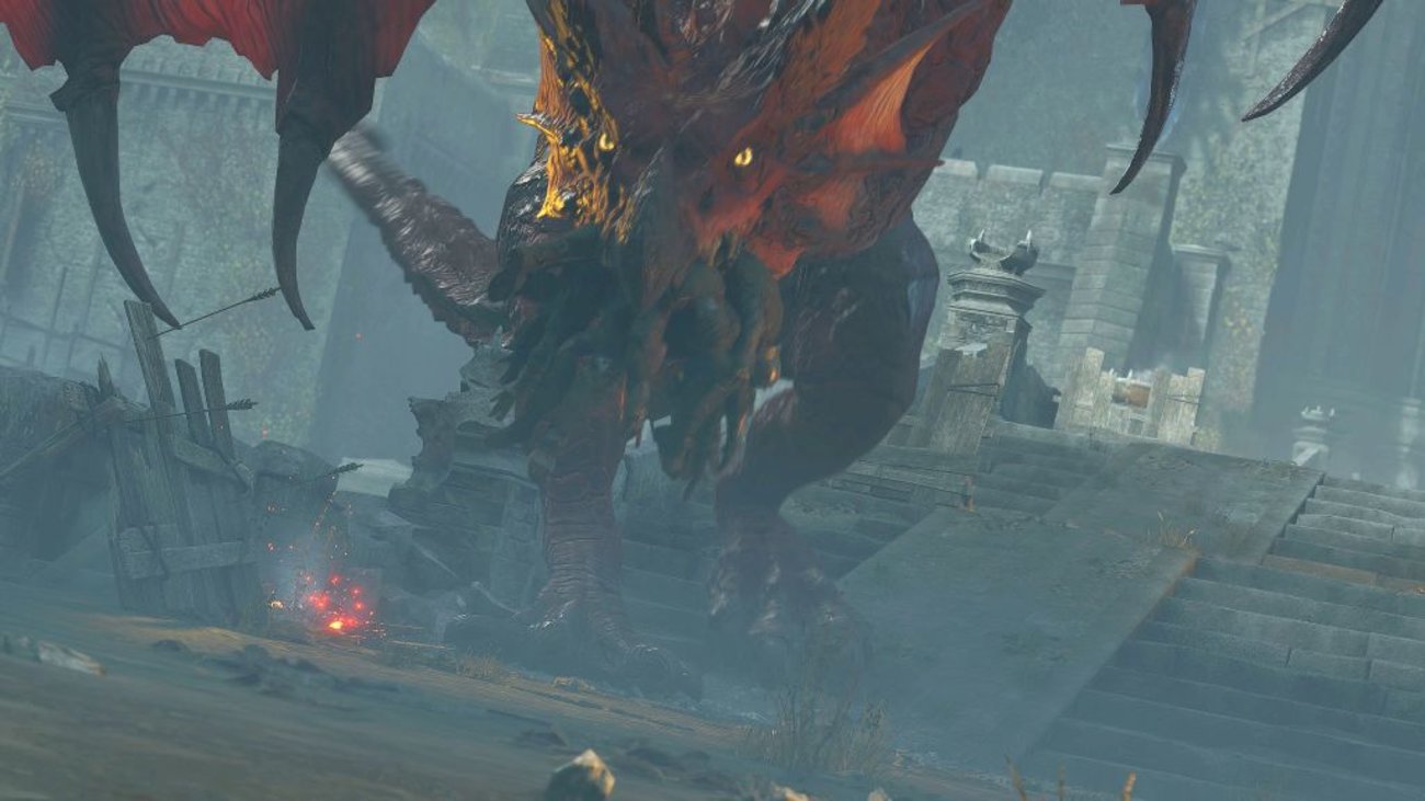 Demon's Souls: Der einfache Kampf gegen den roten Drachen