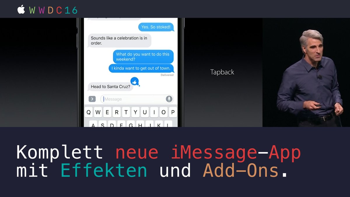 WWDC 2016 – iOS 10 WWDC 2016 – iOS 10