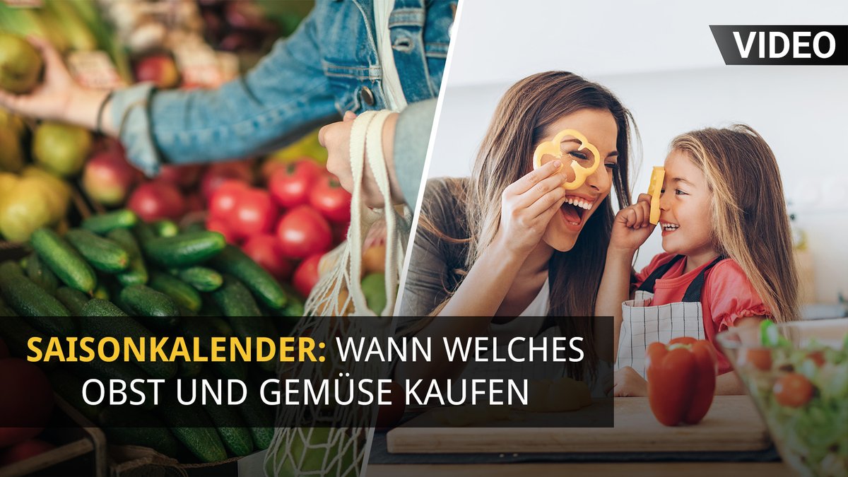 Saisonkalender: Wann welches Obst und Gemüse kaufen Saisonkalender: Wann welches Obst und Gemüse kaufen