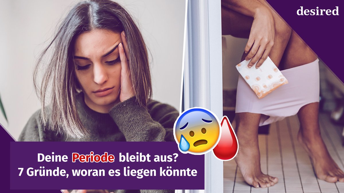 Deine Periode bleibt aus? 7 Gründe, woran es liegen könnte