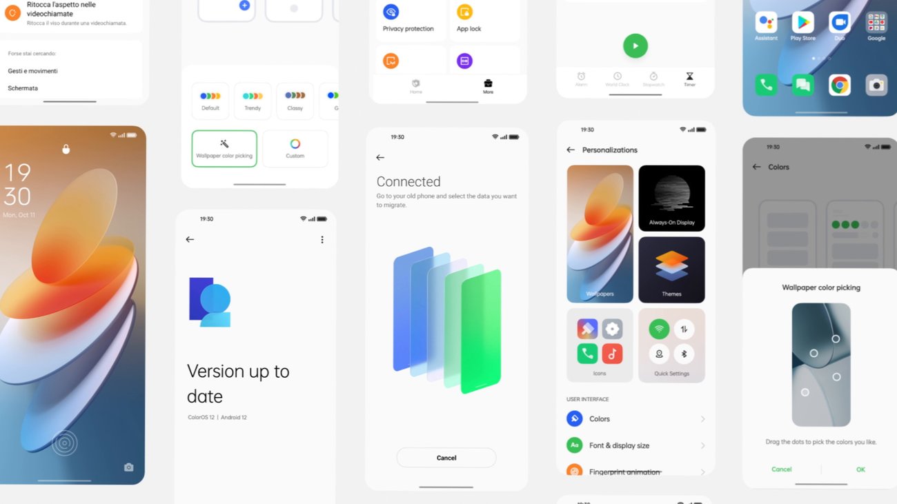 Oppo: Designsprache von ColorOS in Android 12