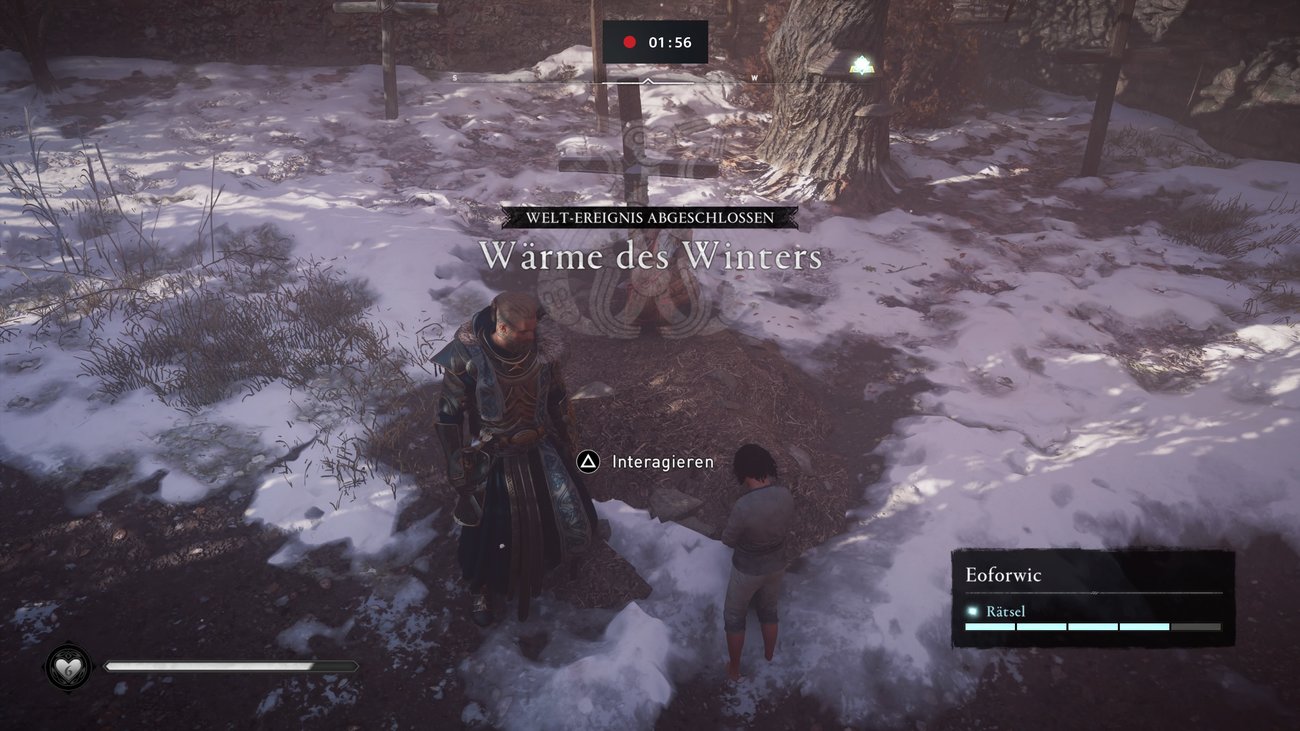 Assassin's Creed Valhalla: Weltereignis "Wärme des Winters" - Lösung