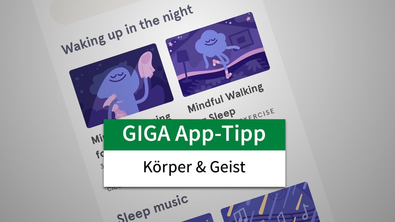 GIGA App-Tipp: Körper & Geist