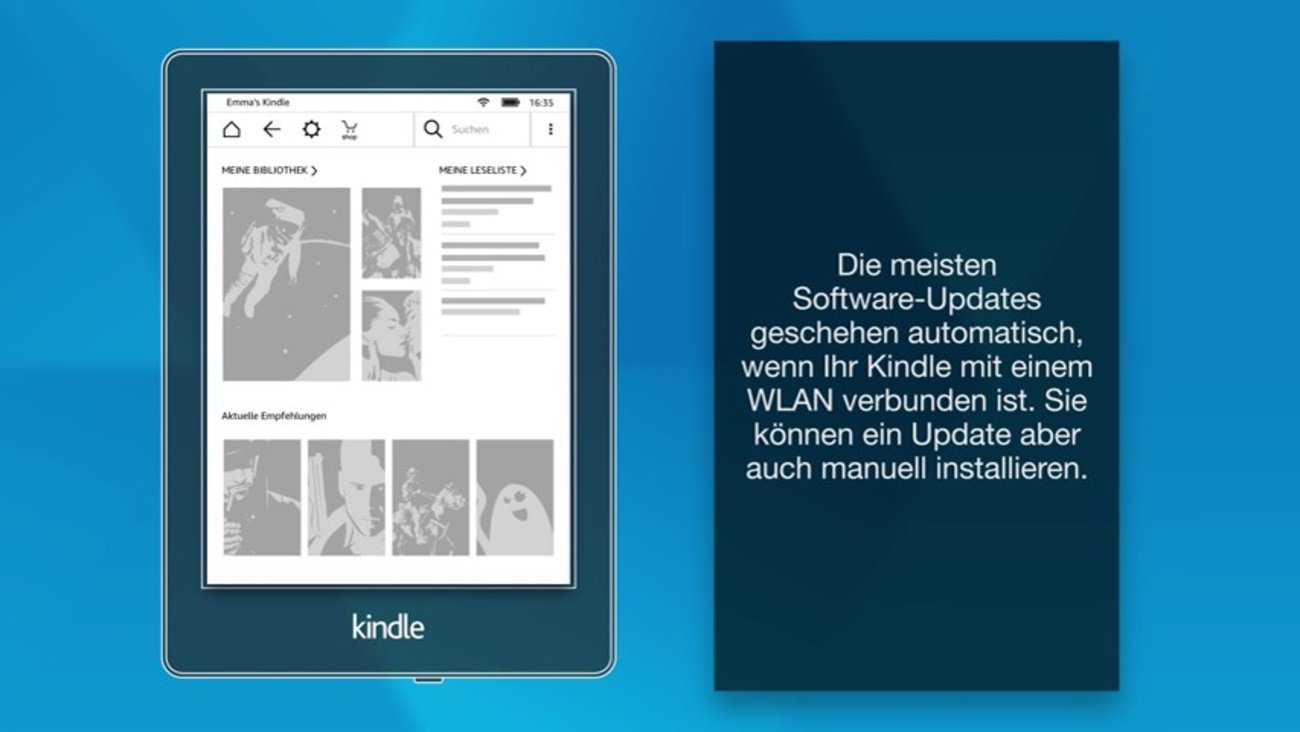 Amazon Kindle: Update installieren – Anleitung