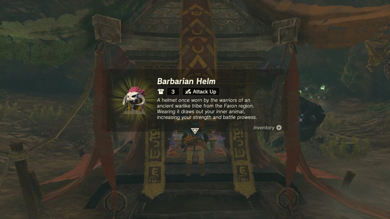 Zelda Tears of the Kingdom: Barbarenmaske finden