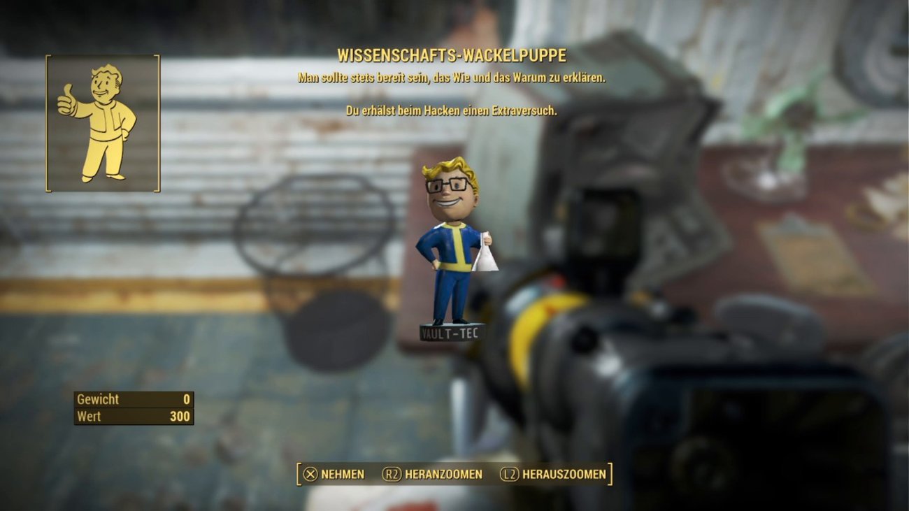 Fallout 4: Wissenschafts-Wackelpuppe - Fundort