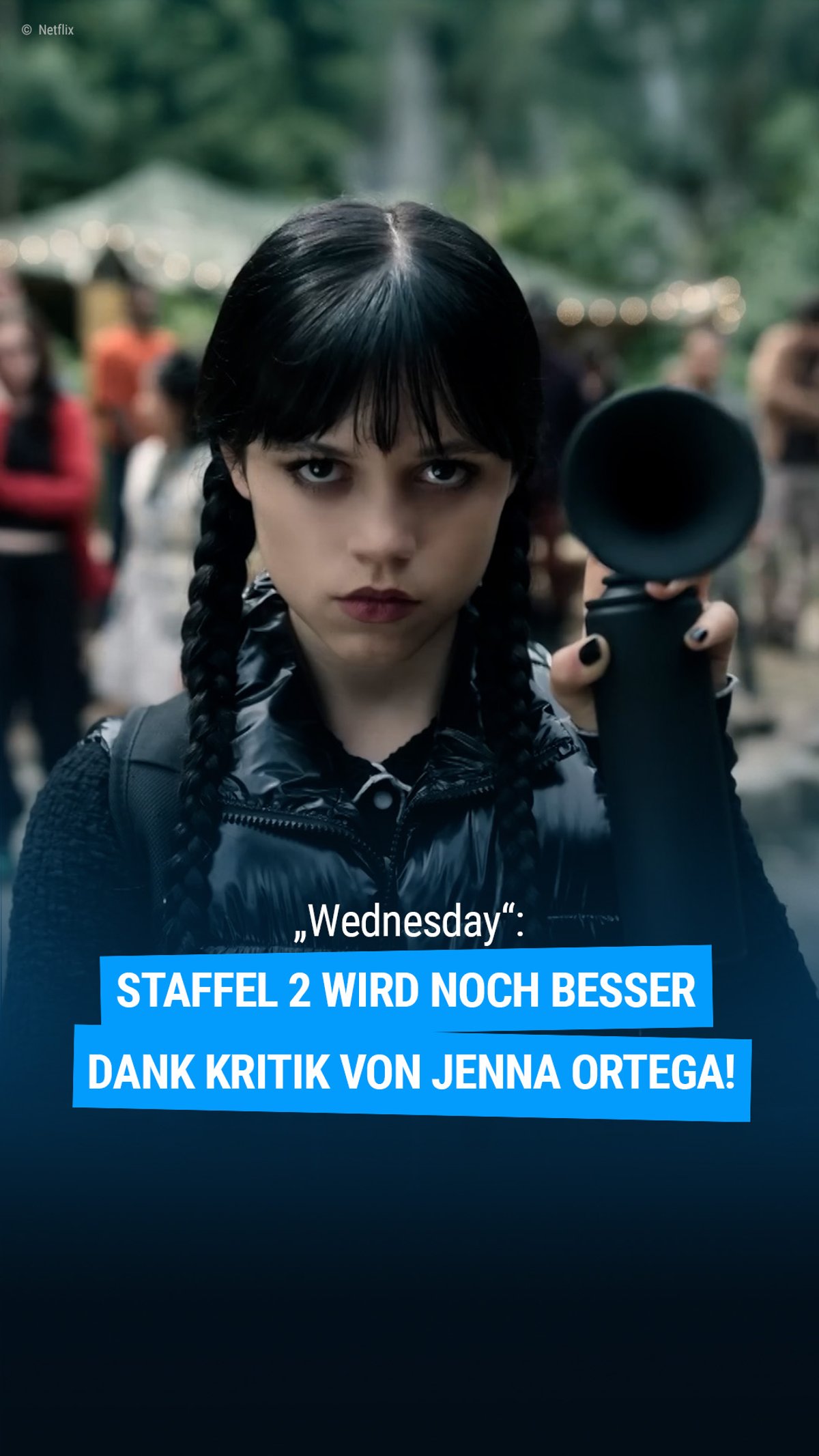 Wednesday wird noch besser dank Kritik von Jenna Ortega!