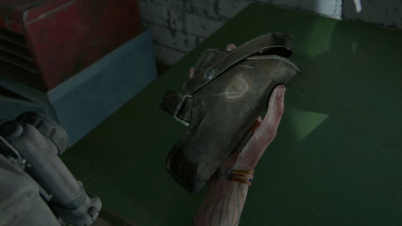 The Last of Us 2: Fundort des Kurzwaffenholsters (Ellie)