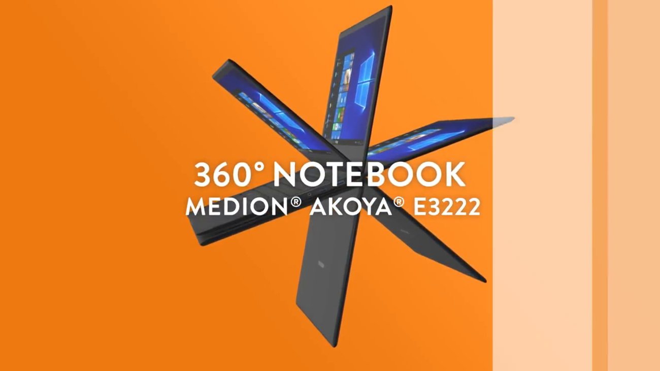 Das Aldi-Notebook Medion Akoya E3222 in der Übersicht