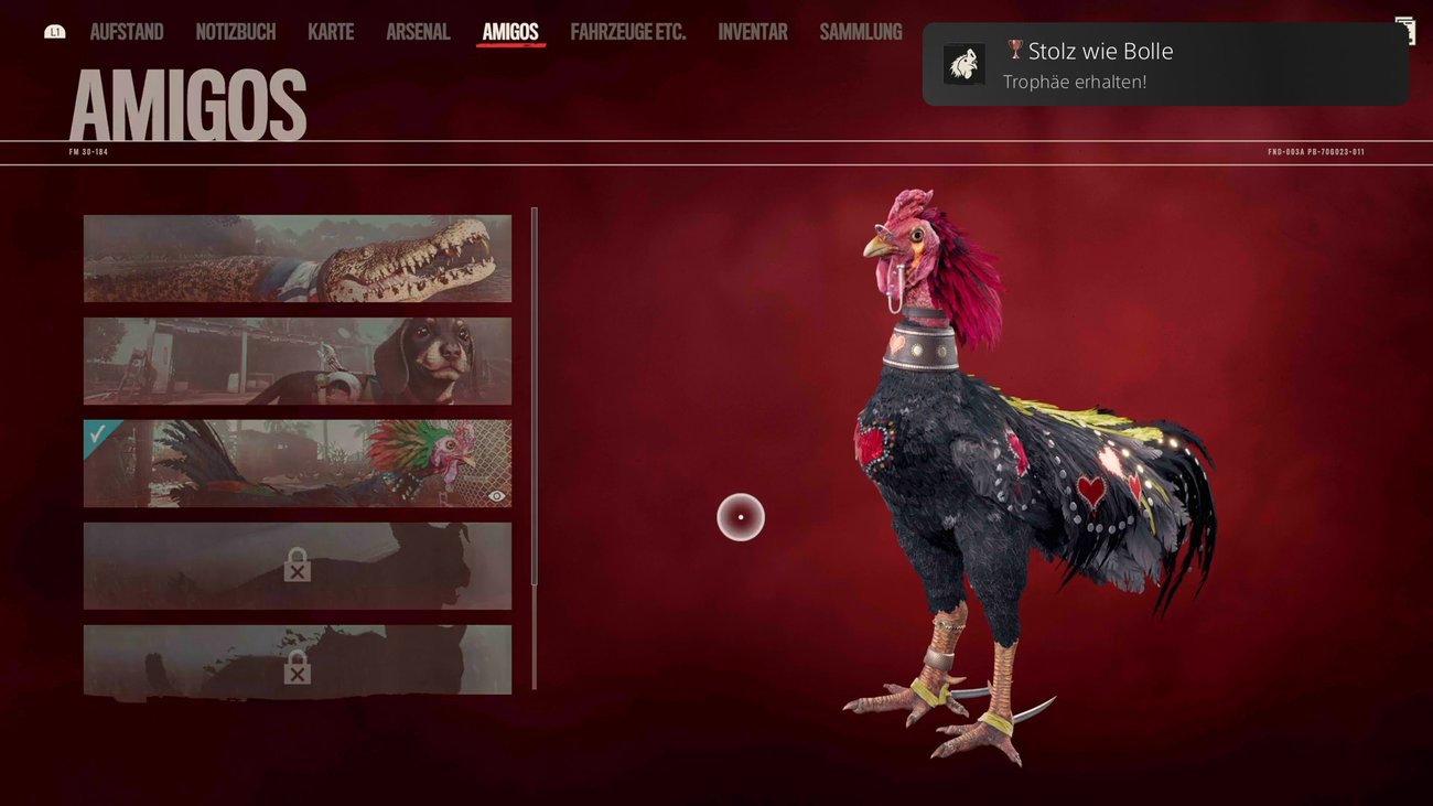 Far Cry 6: Trophäen-Guide für "Hühnersohn"