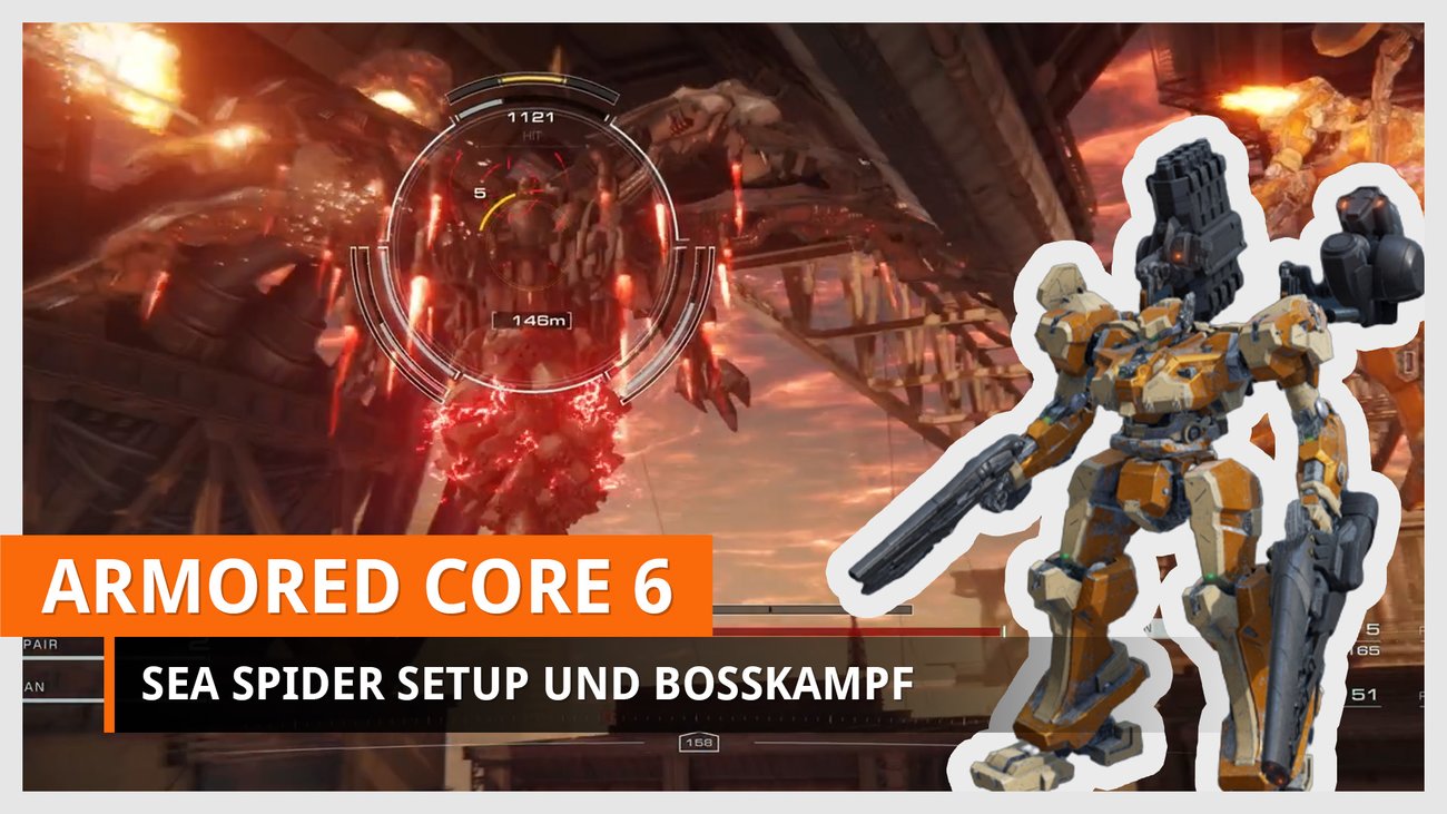 Armored Core 6: Sea Spider Bosskampf