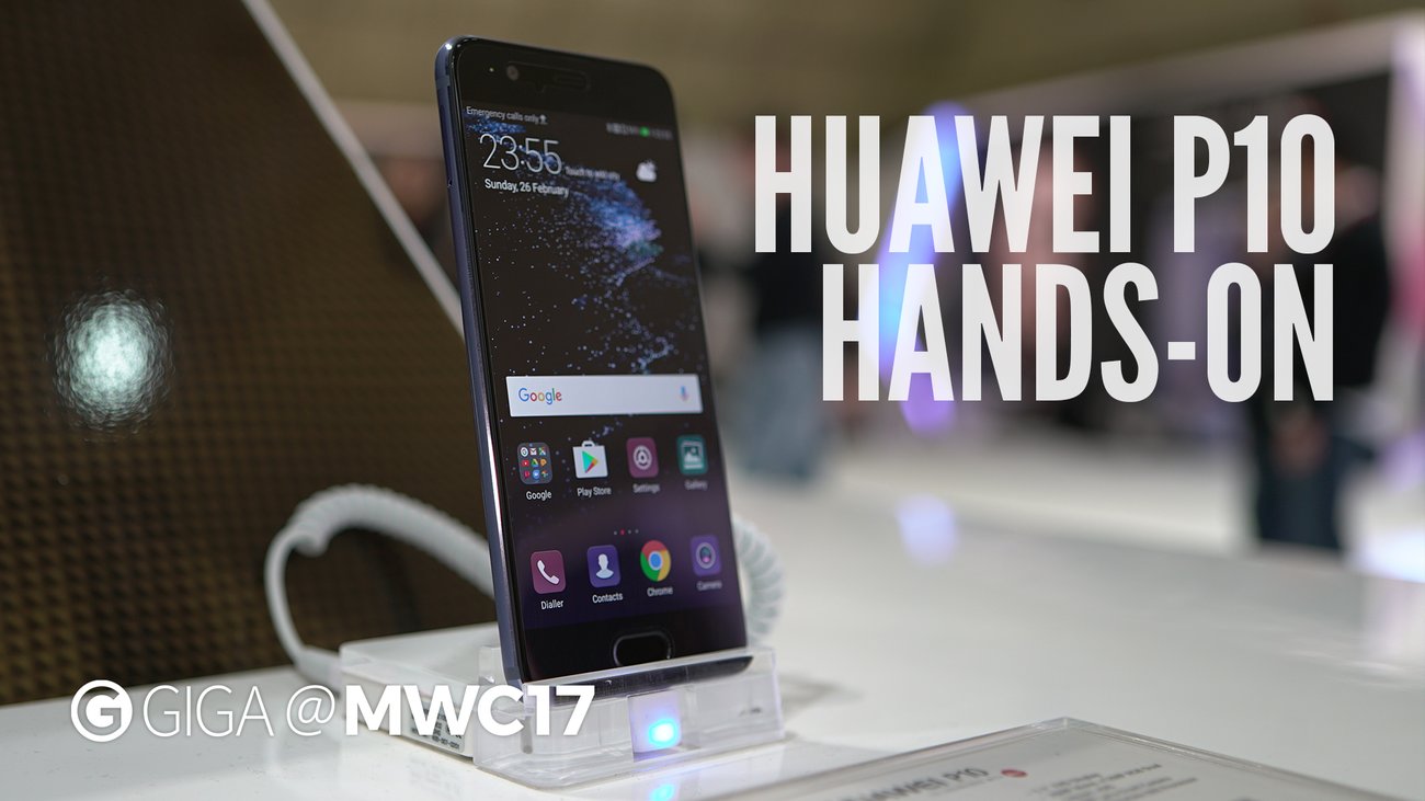 Huawei P10 im MWC-Hands-On