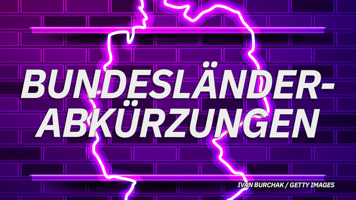 Die Abkürzungen der Bundesländer Die Abkürzungen der Bundesländer