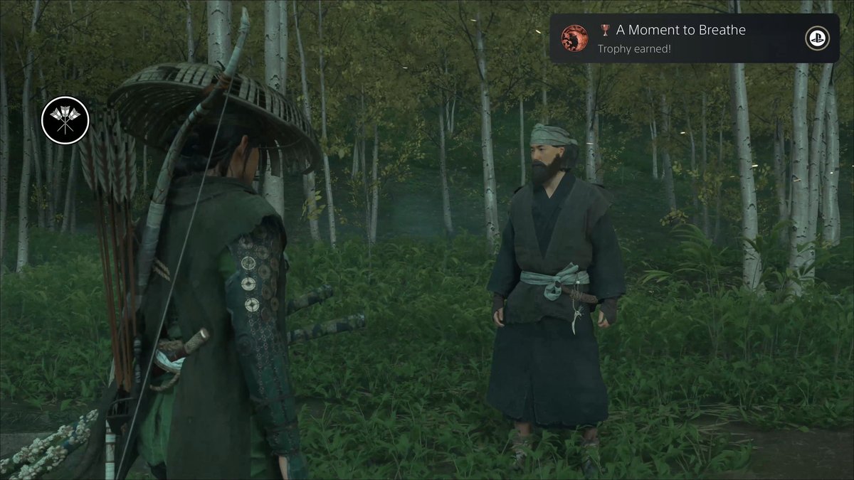 Ghost of Yotei: Trophäe "Eine Verschnaufpause" freischalten Ghost of Yotei: Trophäe "Eine Verschnaufpause" freischalten