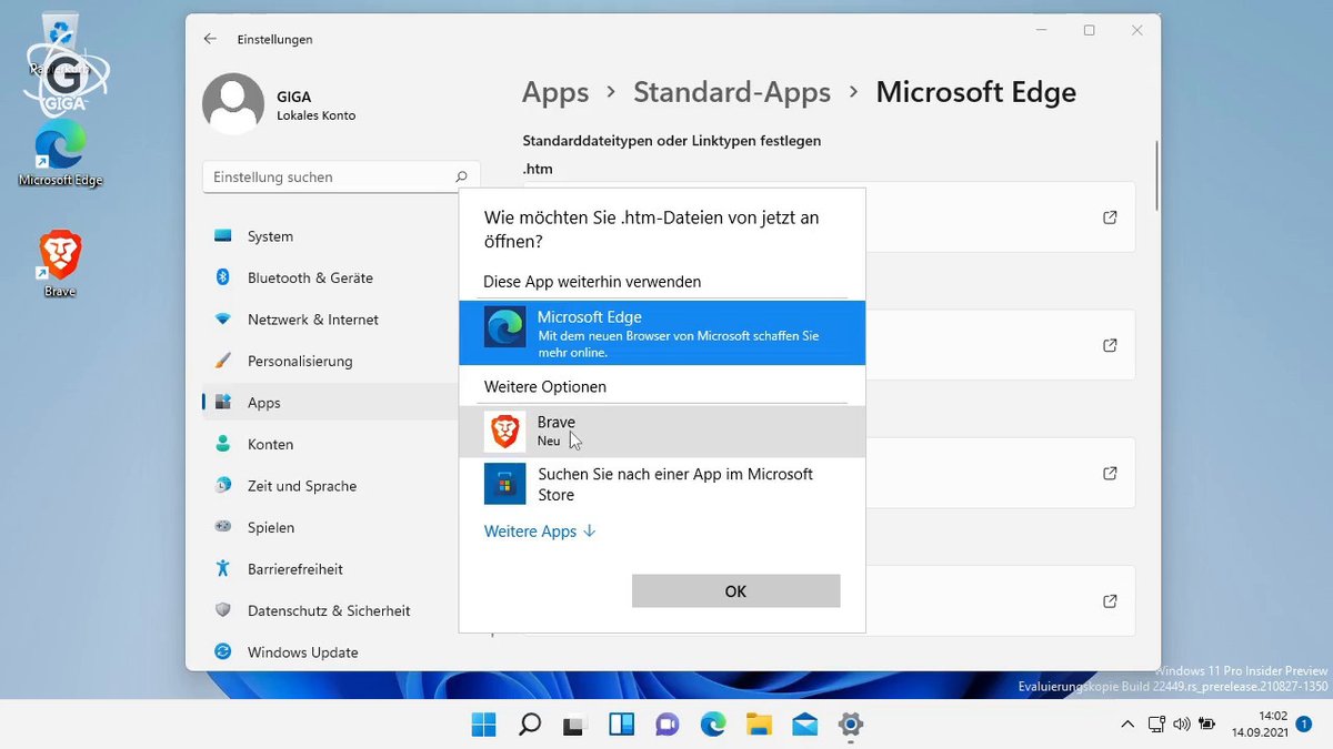 So ändert ihr den Standard-Browser in Windows 11 So ändert ihr den Standard-Browser in Windows 11