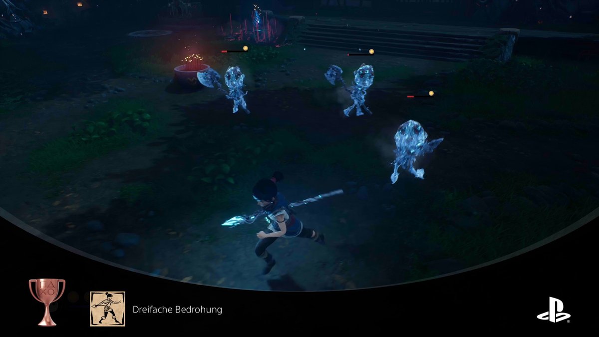 Kena - Bridge of Spirits: So schaltet ihr die Trophäe "Dreifache Bedrohung" frei Kena - Bridge of Spirits: So schaltet ihr die Trophäe "Dreifache Bedrohung" frei