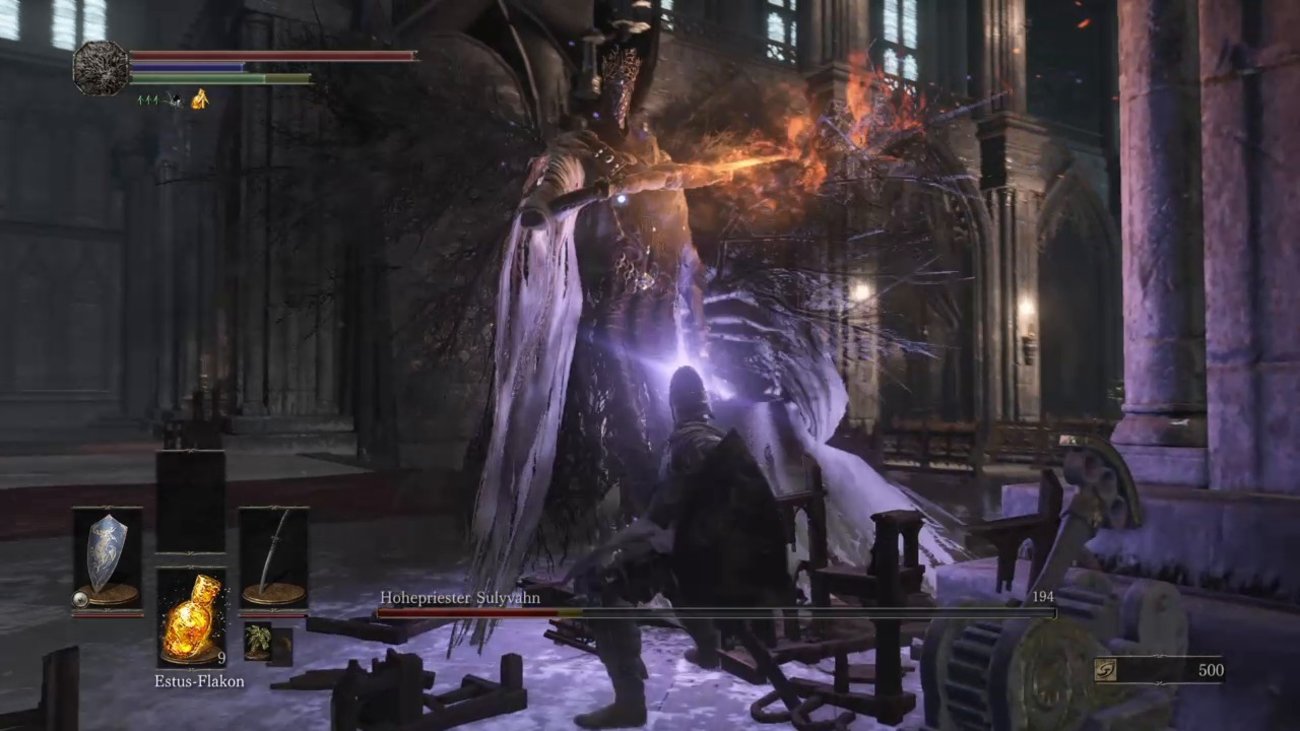 Dark Souls 3: Hohepriester Sulyvahn - Bosskampf
