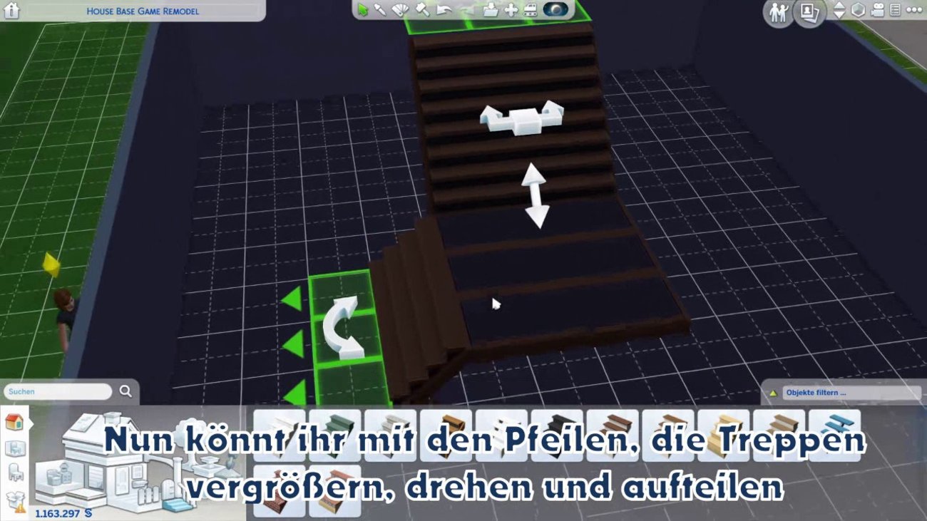 Die Sims 4 | Treppe bauen und platzieren