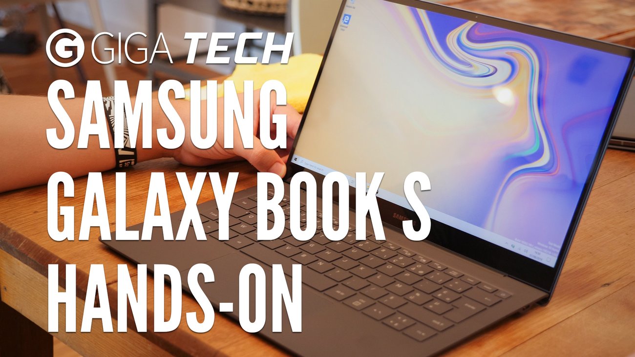 Samsung Galaxy Book S Hands-On