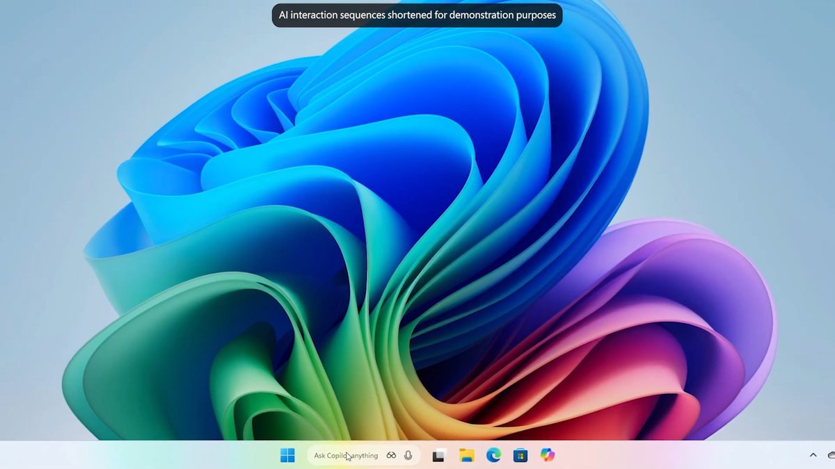 Windows 11: Ask Copilot in Taskbar Windows 11: Ask Copilot in Taskbar