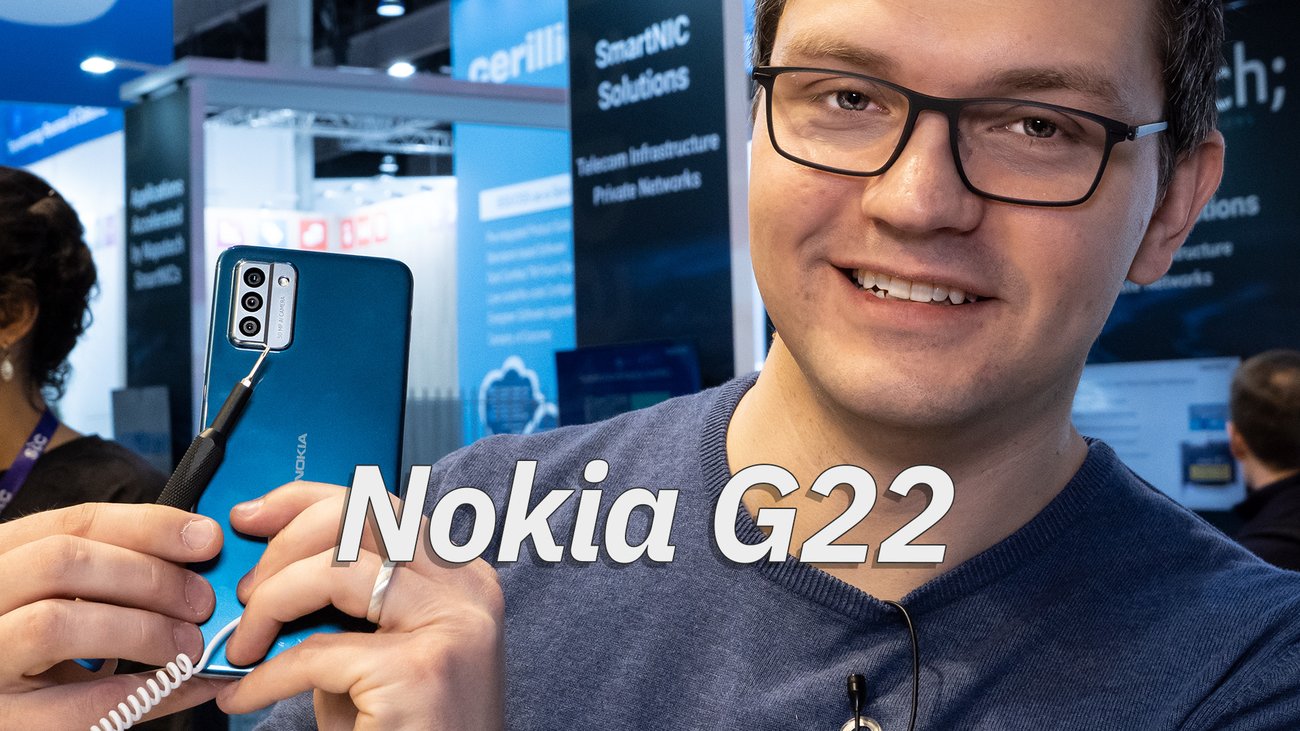 Nokia G22 im Hands-On