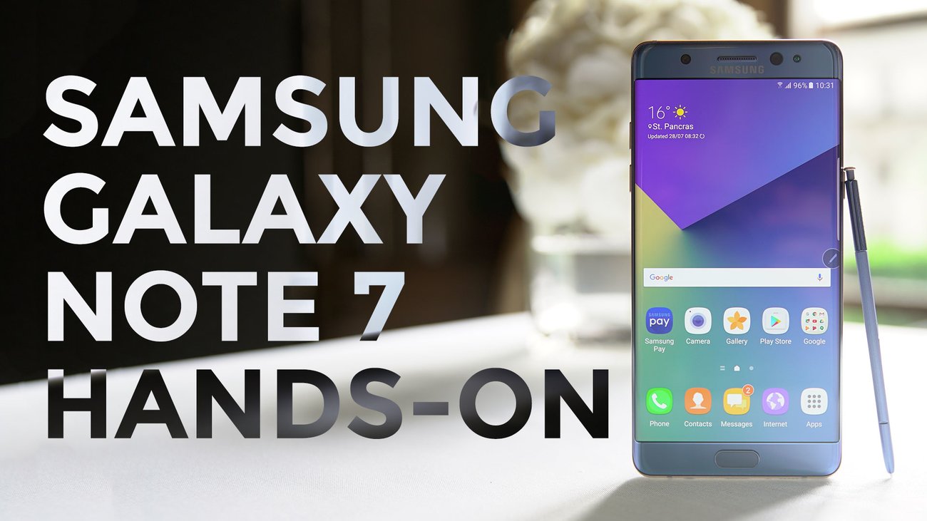 Samsung Galaxy Note 7: Hands-On
