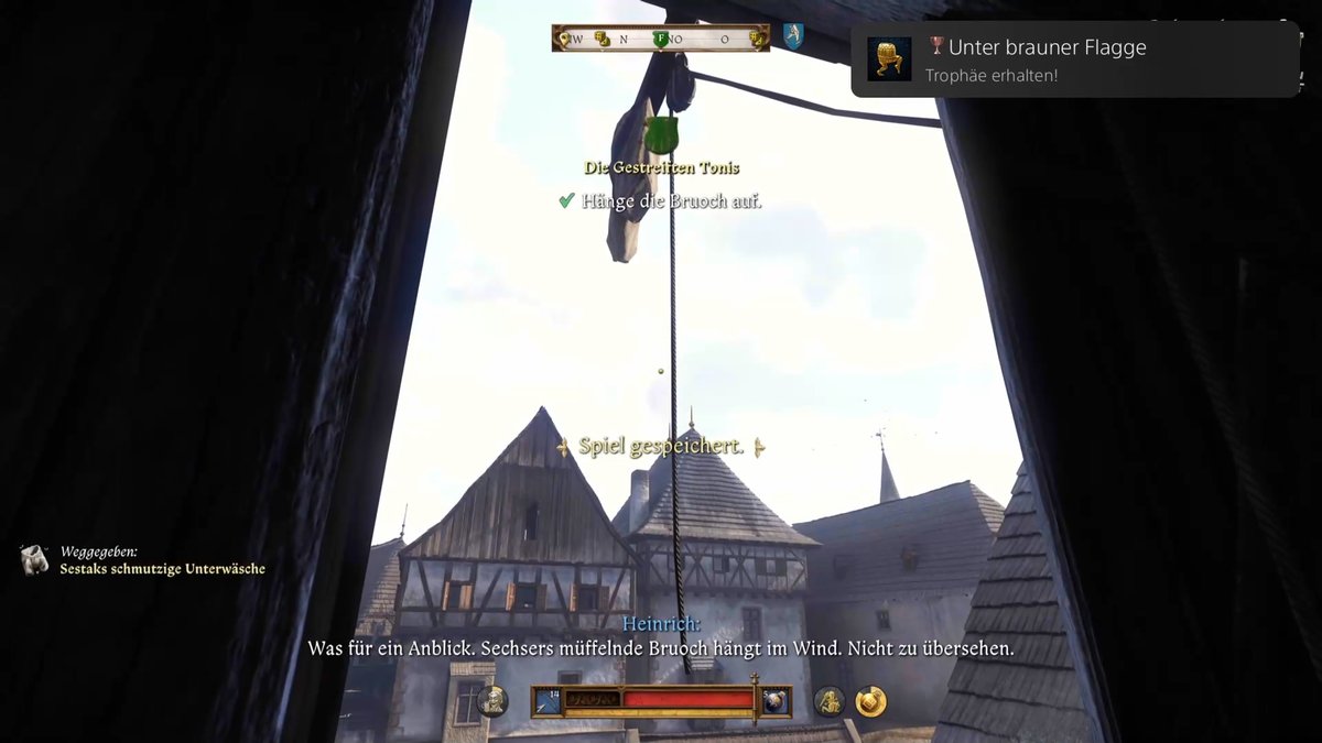 Kingdom Come Deliverance 2: Trophäe "Unter brauner Flagge" freischalten