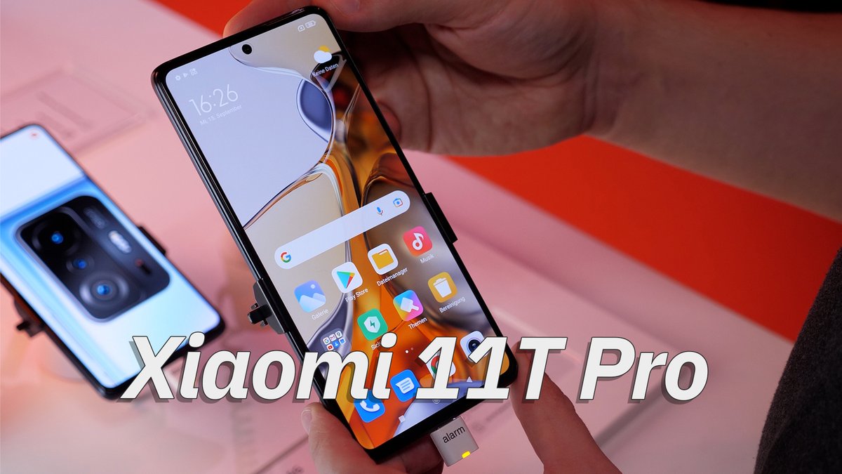 Xiaomi 11T Pro im Hands-On Xiaomi 11T Pro im Hands-On