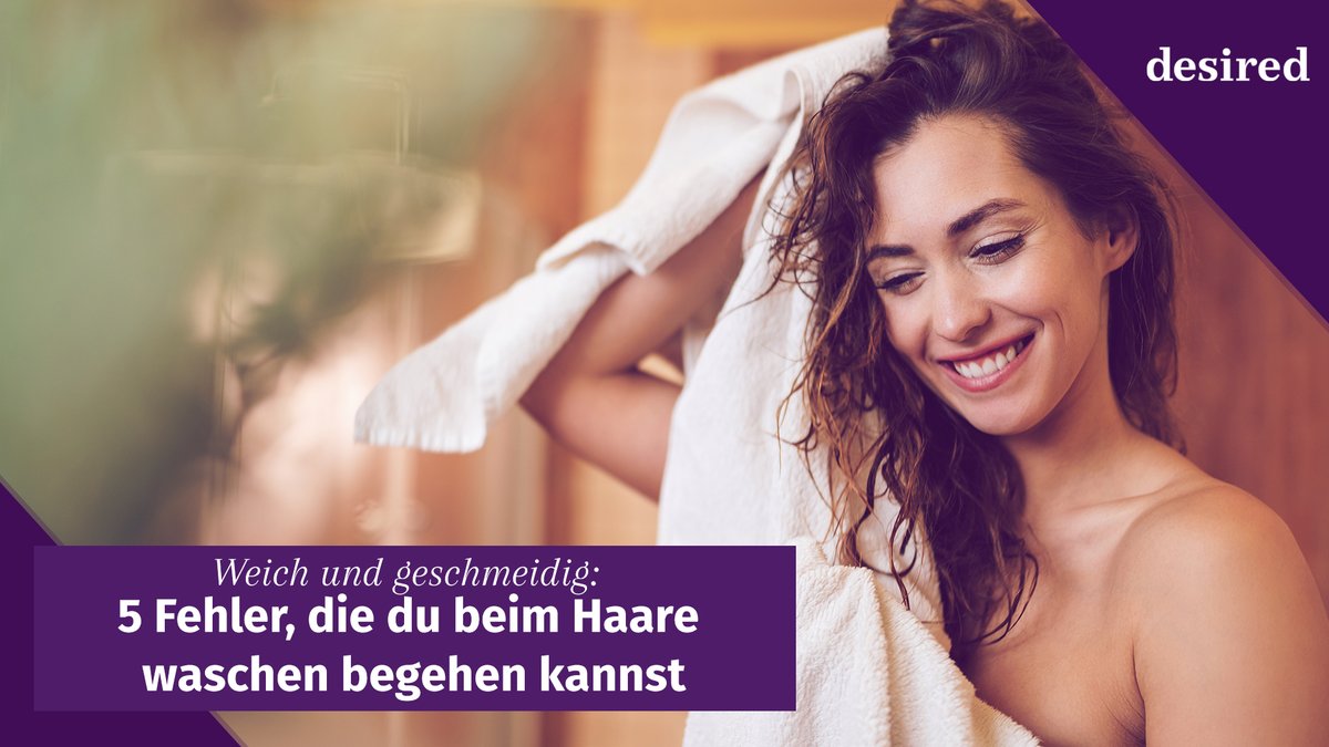 5 Fehler, die du beim Haare waschen begehen kannst 5 Fehler, die du beim Haare waschen begehen kannst