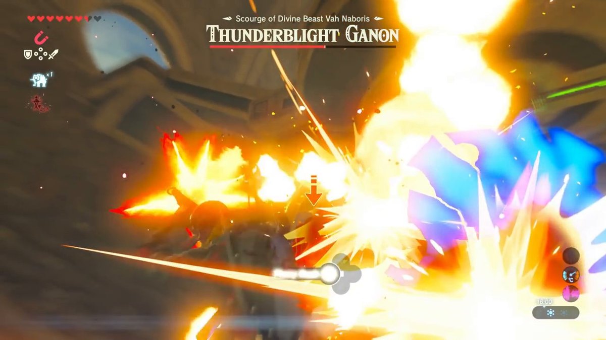 Zelda Breath of the Wild: Ganons Donnerfluch Bosskampf