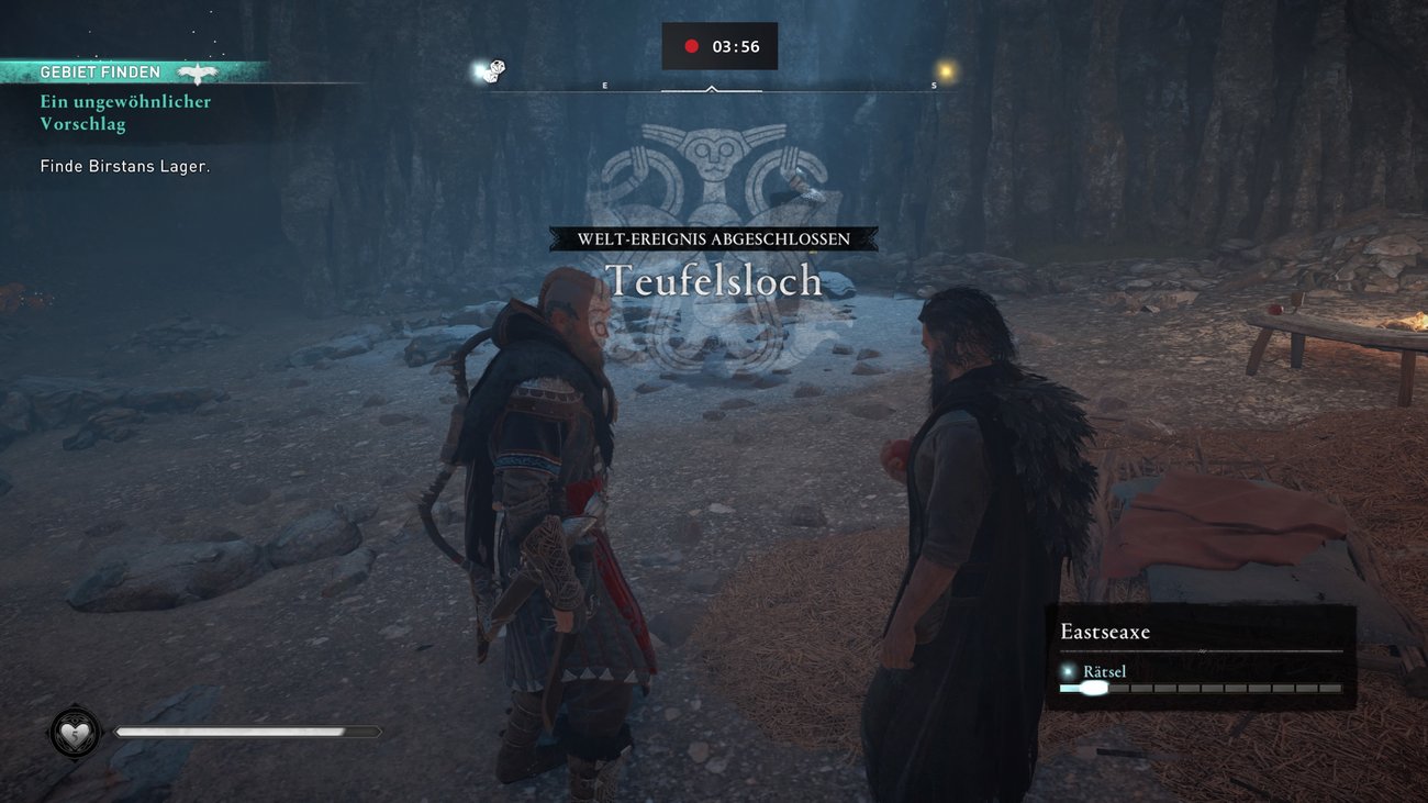 Assassin's Creed Valhalla: Weltereignis "Teufelsloch" - Lösung