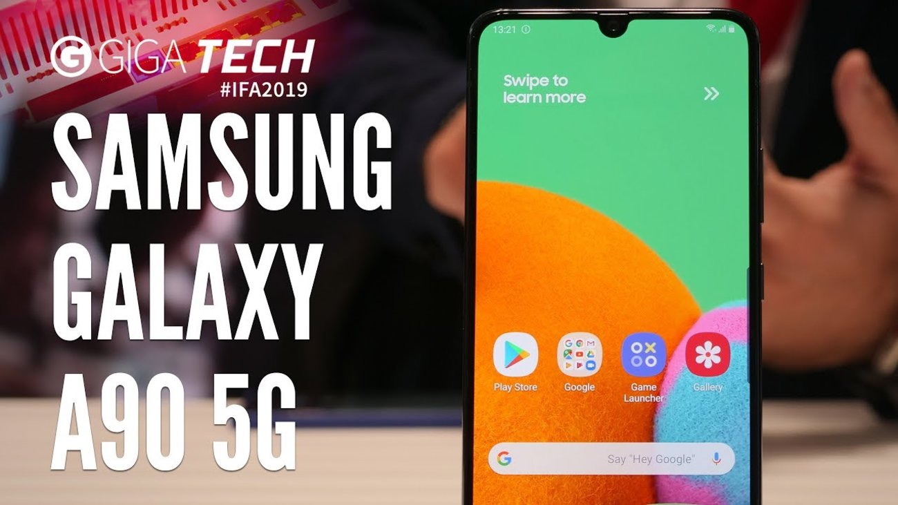 Das Samsung Galaxy A90 5G im Hands-On